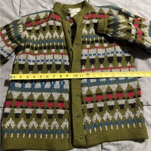 Colorful Patterned Brentwood Vintage Cardigan men’s M